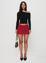 Malian Long Sleeve Top Black
