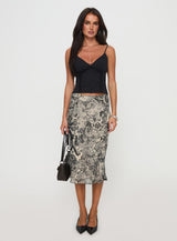 Rusha Cami Top Black
