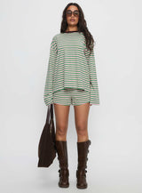 New Plans Long Sleeve Top Multi