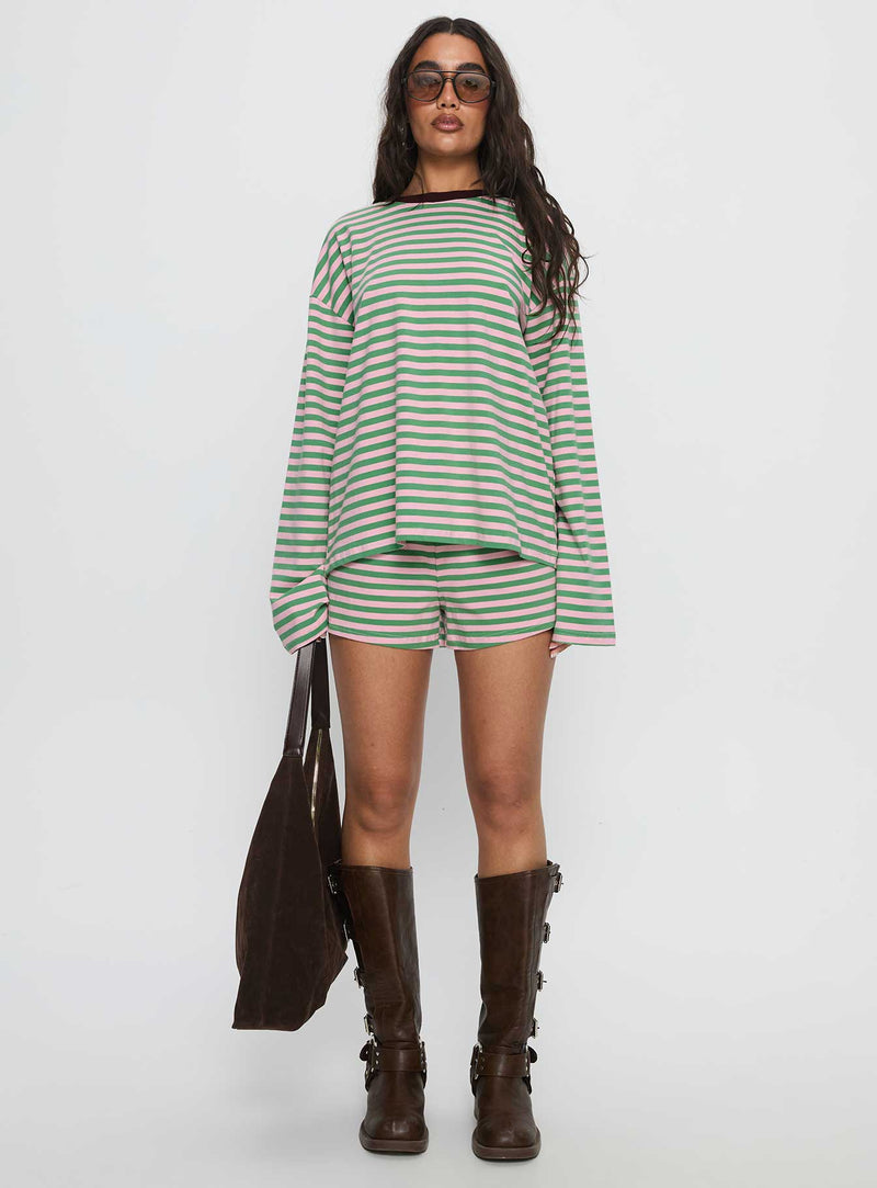 New Plans Long Sleeve Top Multi