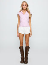 Arianwyn Short Sleeve Shirt Pink