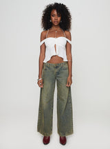 Waylen Top White