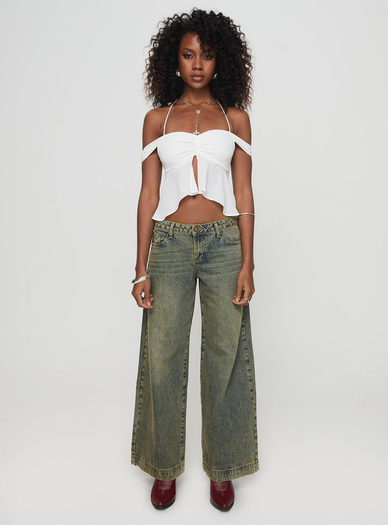Waylen Top White