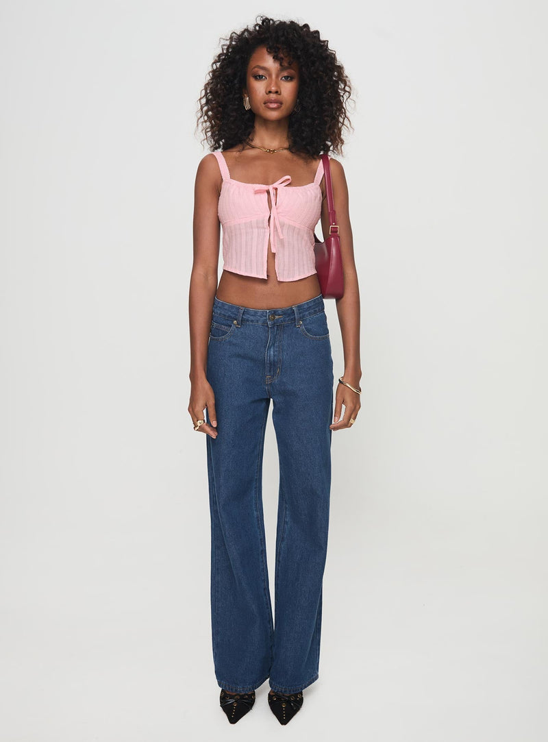 Langston Top Pink