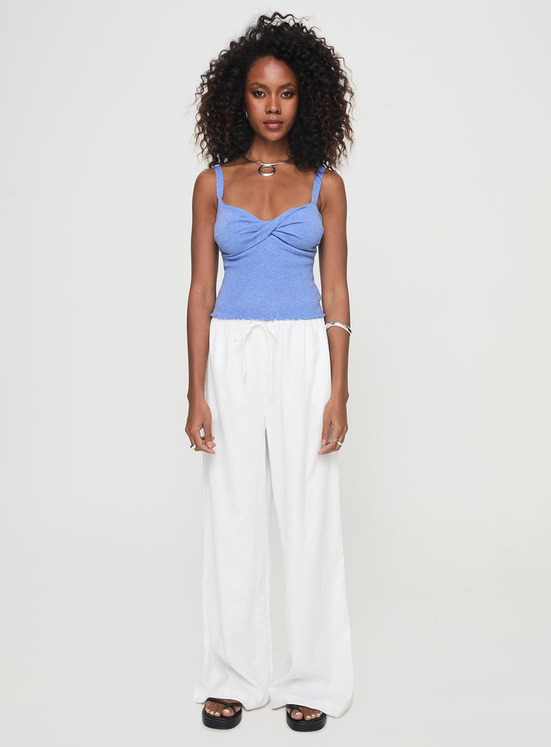 Dalma Twist Top Blue