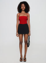 Lilani Bodysuit Red