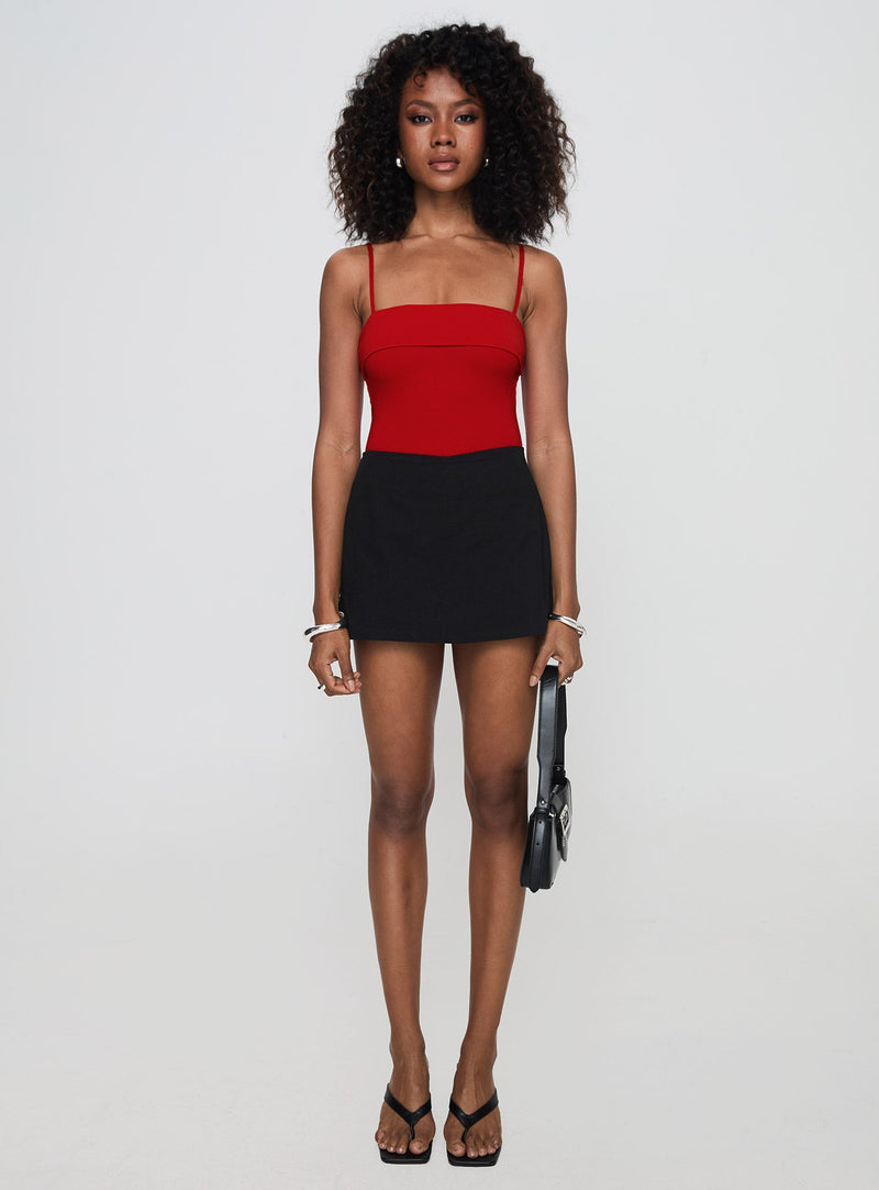 Lilani Bodysuit Red