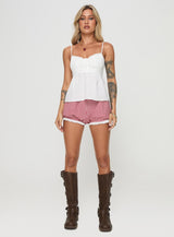 Caspia Top White