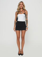 Vickee Top White / Black