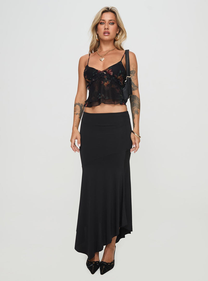 Catalpa Top Black