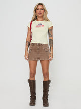Dmc Cali Tee White