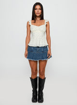 Madaleine Top Floral