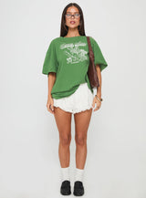 Farmers Market Oversized Graphic Tee Green