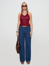 Priscilla Top Red