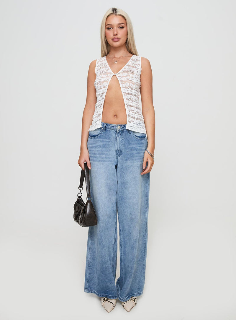 Quillan Top White