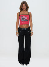 Full Speed Racing Tank Top Red