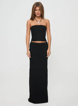 Huckle Tube Top Black