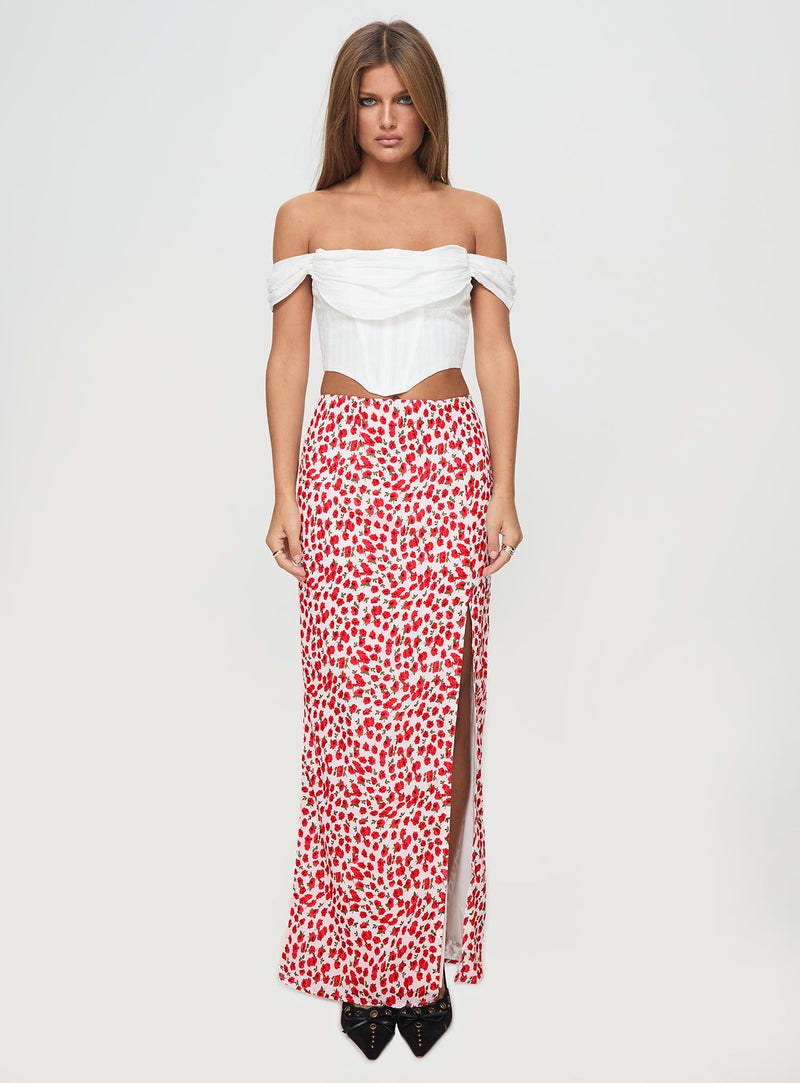 Bows & Bells Top White