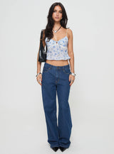 Karta Top White / Blue
