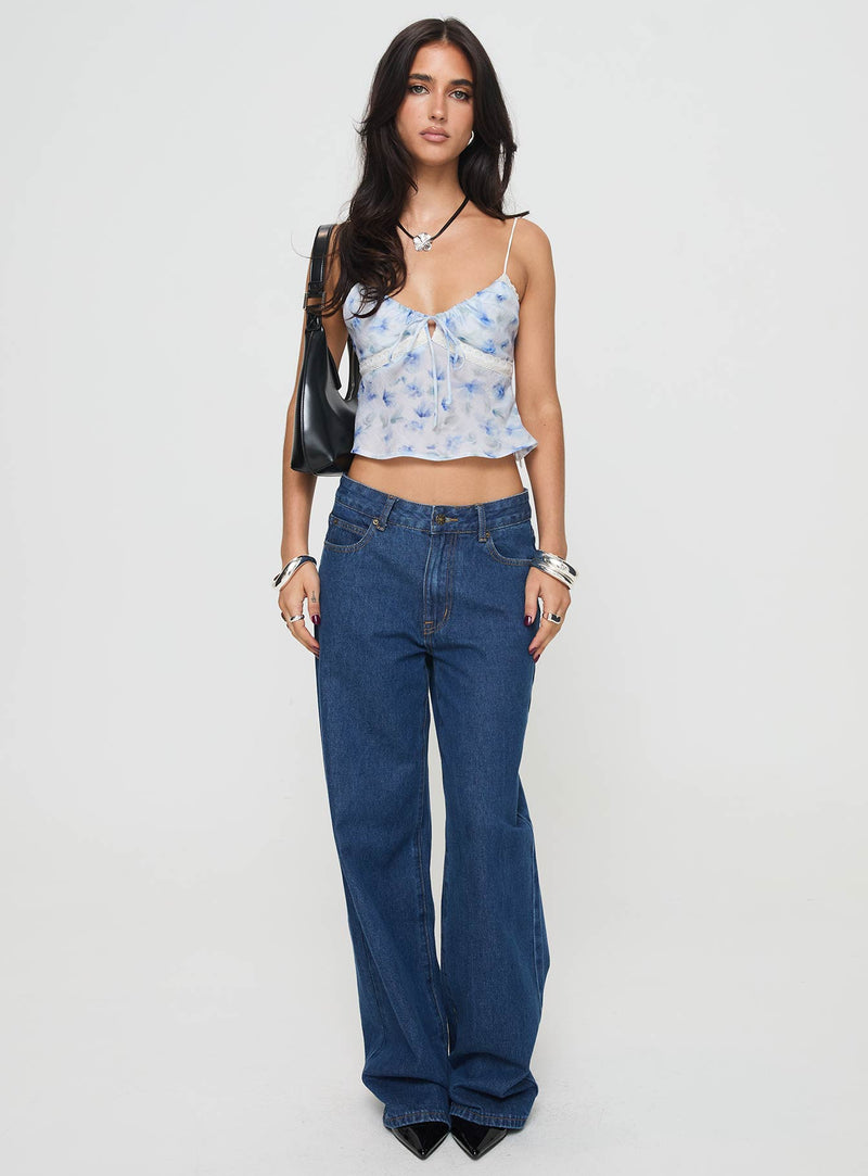 Karta Top White / Blue