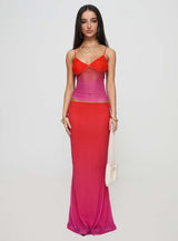 Teen Spirit Top Pink Ombre