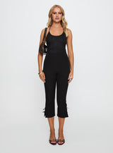 Fuel My Soul Lace Bodysuit Black