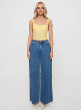 Franca Top Yellow