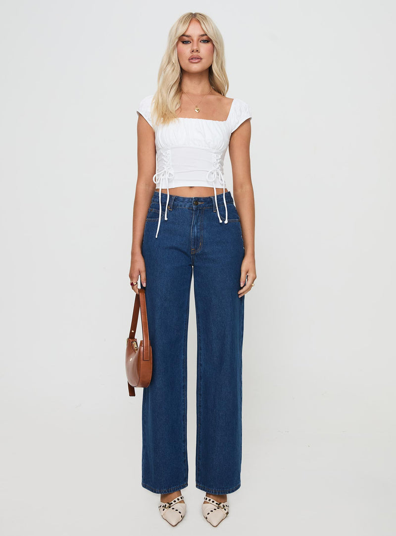 Fiddle Top White