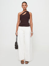 Valoria Top Brown