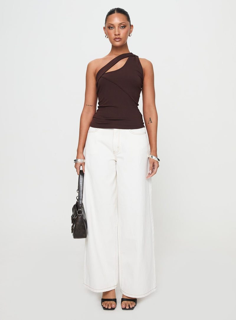 Valoria Top Brown