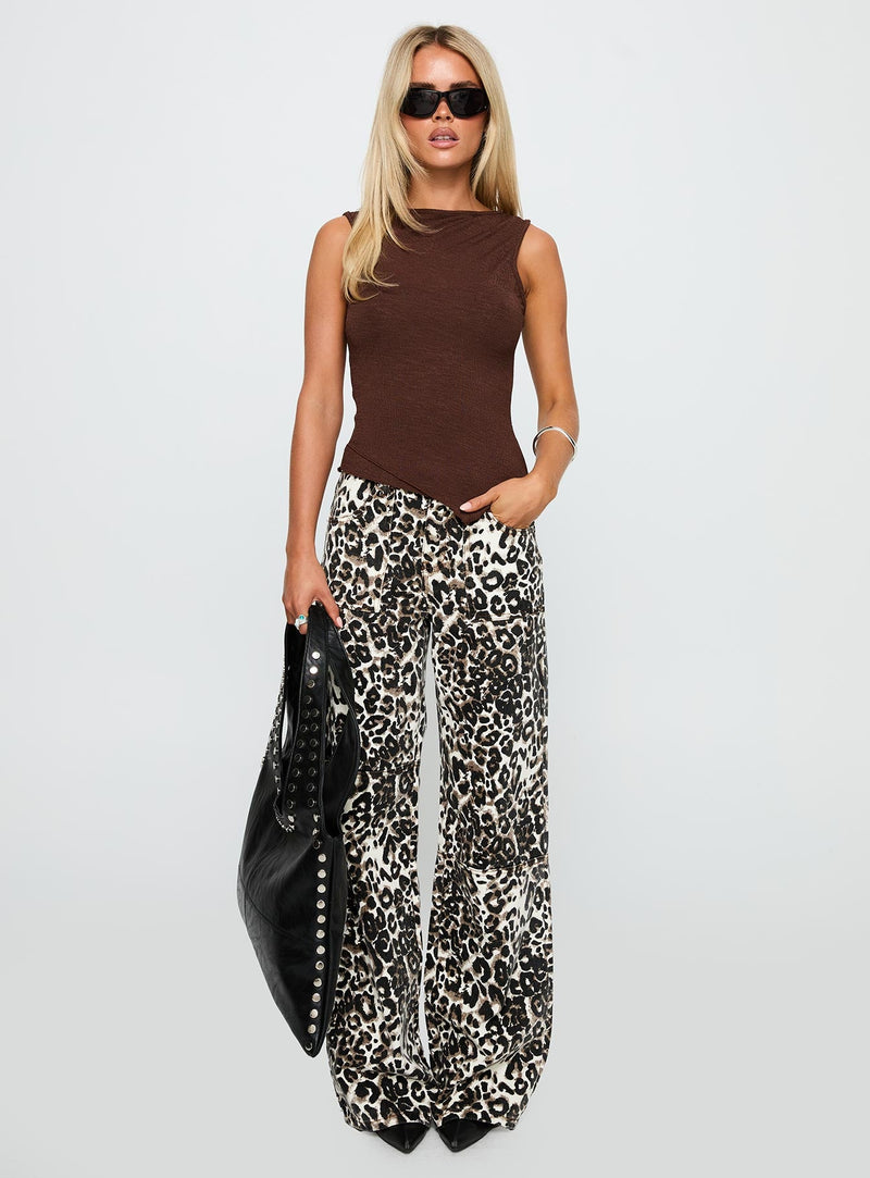 Lefort Tank Top Chocolate
