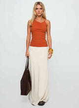 Amarante Sleeveless Top Orange