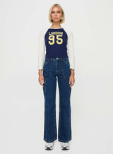 London 95 Long Sleeve Top Navy