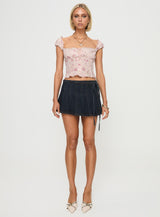 Rinza Top Pink Floral