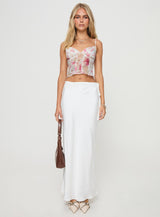 Oddity Top White