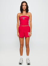 Boston University Tube Top Red