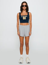UC San Diego Jersey Corset Top Blue
