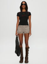 Cherrie Kisses Top Black