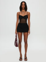 In The Club Bodysuit Black