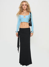 Killian Long Sleeve Top Blue