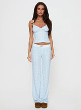 Lullabies Pointelle Cami Top Blue