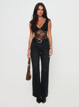 Tantalize Bodysuit Black