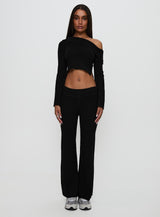 Sina Off The Shoulder Top Black