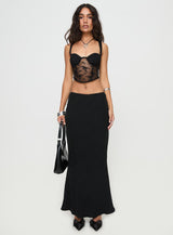 Phases Corset Top Black