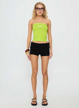 Malokaia Strapless Tube Top Lime