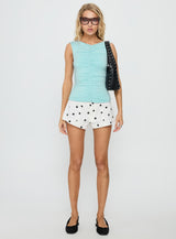 Perfect Harmony Ruched Top Blue