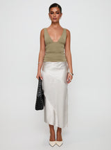 Sublime Ruched Top Green
