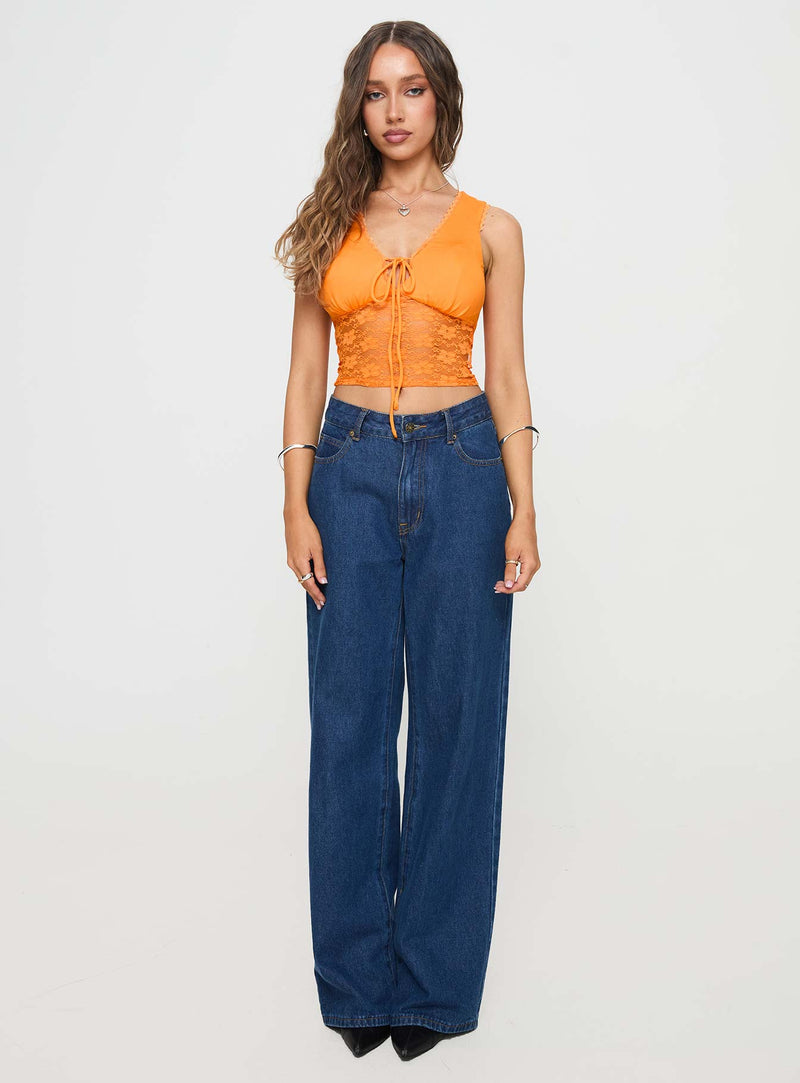 Isolde Top Orange