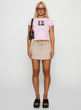 I Heart La Top Pink