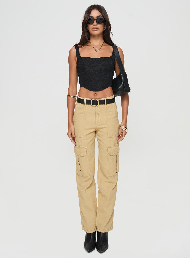 Bonney Corset Top Black